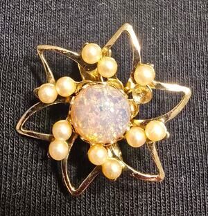 Pick 2 for $35 Sarah Coventry Opal Star Vintage Brooch